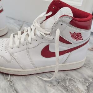 Nike Red and White Interior Detail
